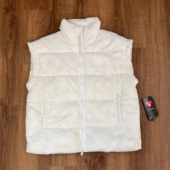 NEW Free People Movement White In A Bubble Puffer Vest Jacket - Picture 3 of 14